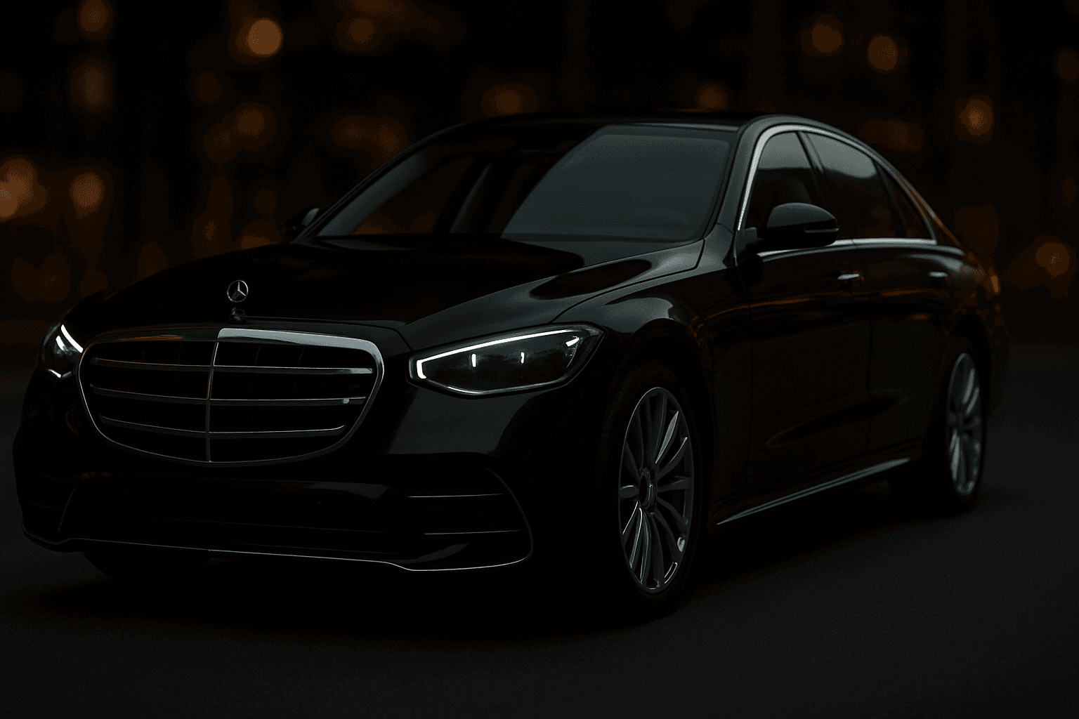 FIRST CLASS - Mercedes S-Klasse Limousine mieten Düsseldorf